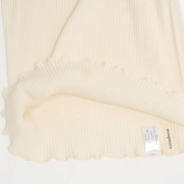 オーガニックコットン ナナリブカップ付きキャミソール