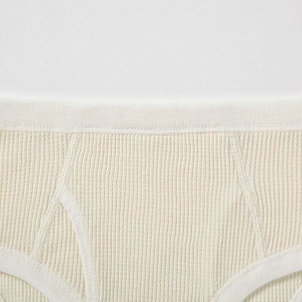 オーガニックコットン キッズ ワッフルブリーフ