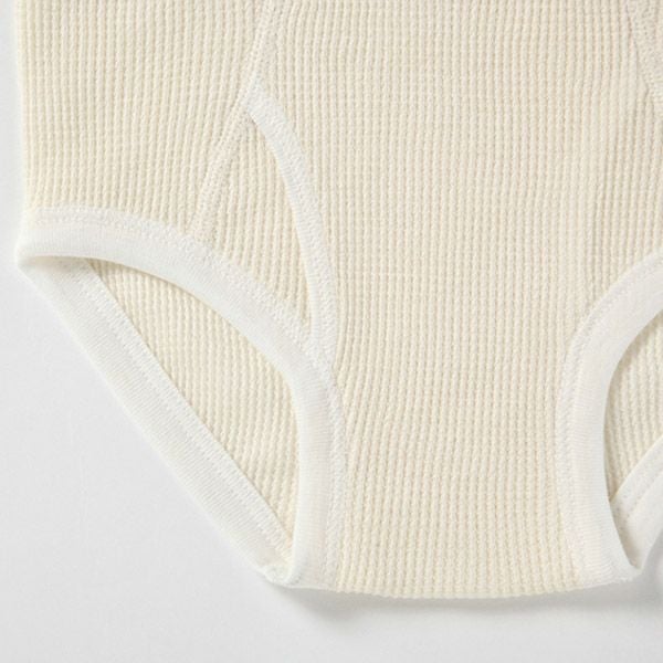 オーガニックコットン キッズ ワッフルブリーフ