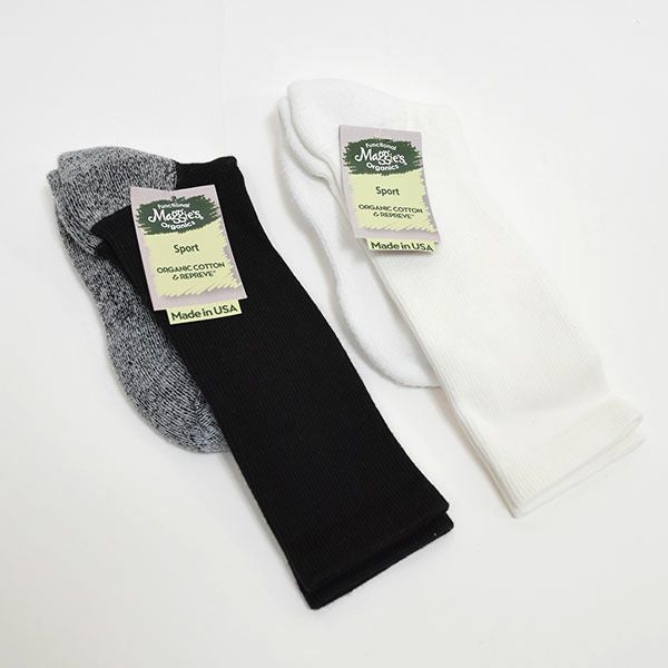 オーガニックコットン クルーソックス Sport