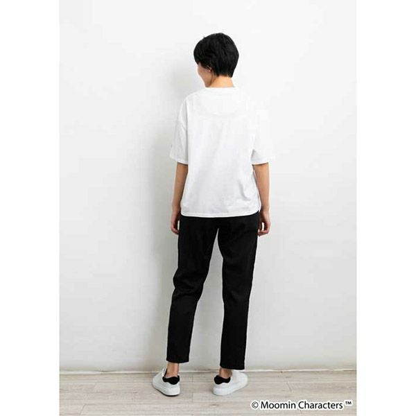 オーガニックコットン ムーミン＆ノンノTシャツ(半袖) ホワイト M