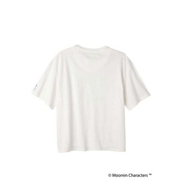 オーガニックコットン ムーミン＆ノンノTシャツ(半袖) ホワイト M