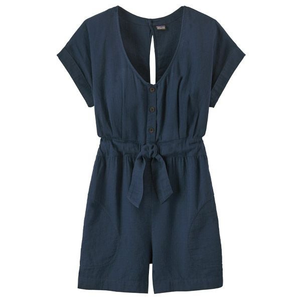 オーガニックコットン ウイメンズ・ガーゼ・ロンパー