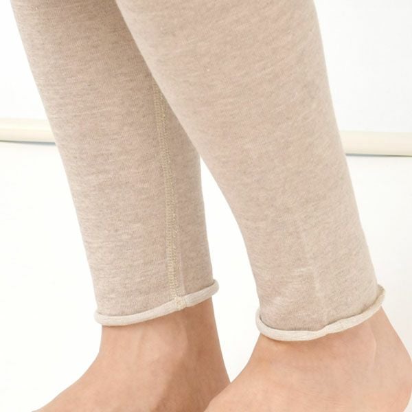 オーガニックコットン&リネン 天竺レギンス