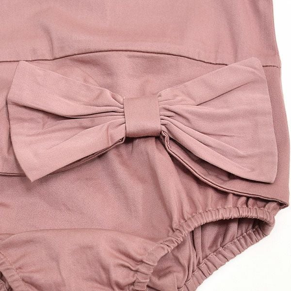 オーガニックコットン ベビー サテンロンパース(半袖) DEVINA