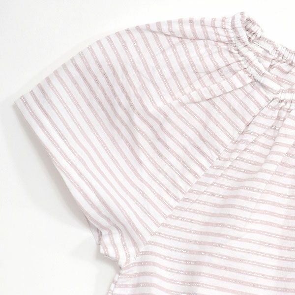 オーガニックコットン ベビー スモッグドレス(半袖)  ELLA