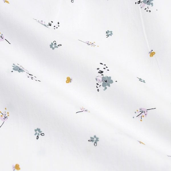 オーガニックコットン ベビー フリルスリーブジャンプスーツ SERAFINA