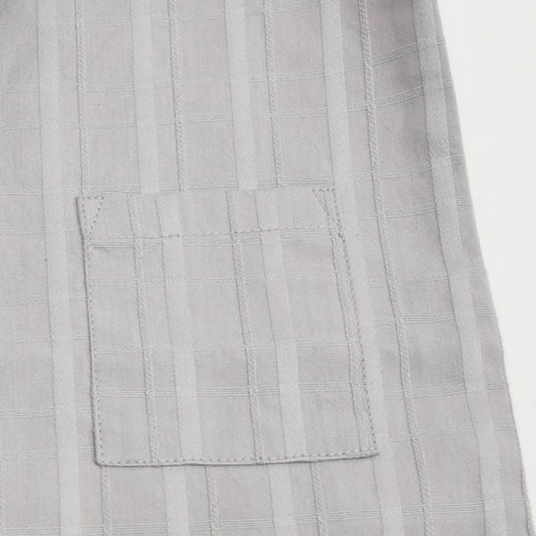 オーガニックコットン ベビー ドビー織りプレイスーツ(半袖)  ZANE