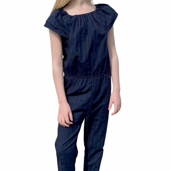 オーガニックコットン キッズ キャップスリーブジャンプスーツ HEDDA