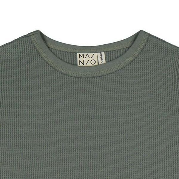 オーガニックコットン キッズワッフルTシャツ(半袖)