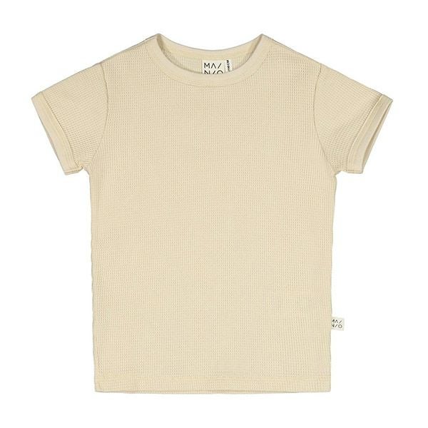 オーガニックコットン キッズワッフルTシャツ(半袖)