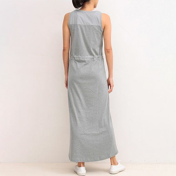 オーガニックコットン マキシ丈タンクドレス