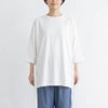 【SALE／30%OFF】オーガニックコットン ボックスTシャツ (7分袖)
