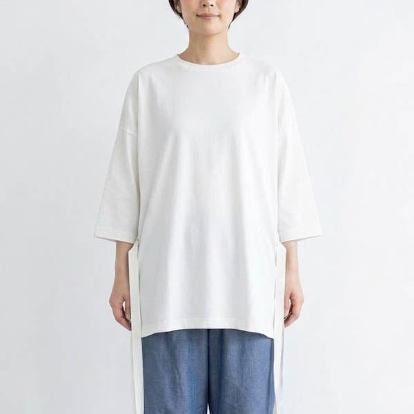 【SALE／30%OFF】オーガニックコットン ボックスTシャツ (7分袖)