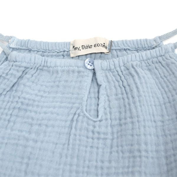 オーガニックコットン キッズダブルガーゼキャミソールドレス