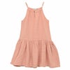 オーガニックコットン キッズダブルガーゼキャミソールドレス
