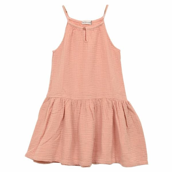 オーガニックコットン キッズダブルガーゼキャミソールドレス