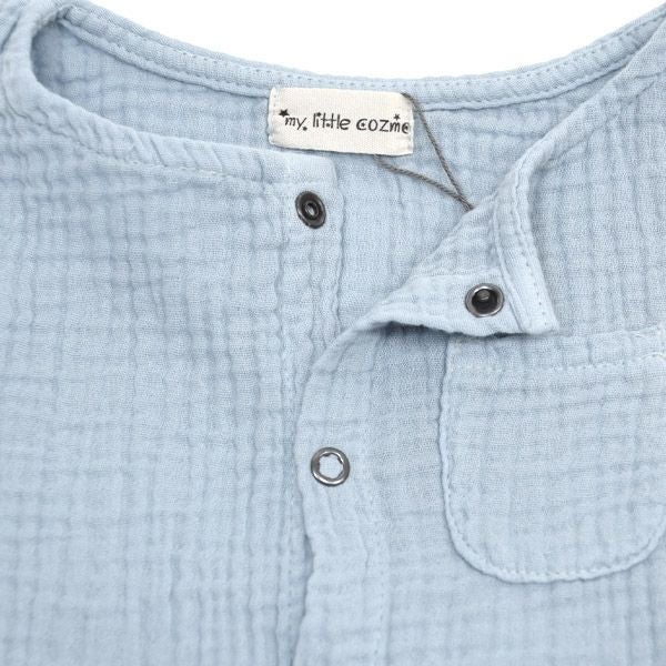 オーガニックコットン キッズダブルガーゼノースリーブトップ