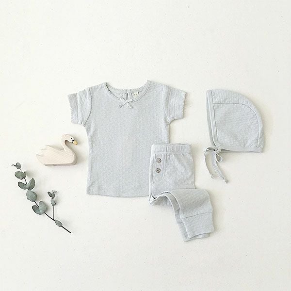 オーガニックコットン ベビーポインテルTシャツ（半袖）