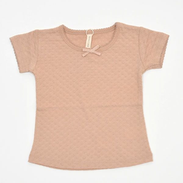 オーガニックコットン ベビーポインテルTシャツ（半袖）