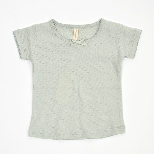 オーガニックコットン ベビーポインテルTシャツ（半袖）
