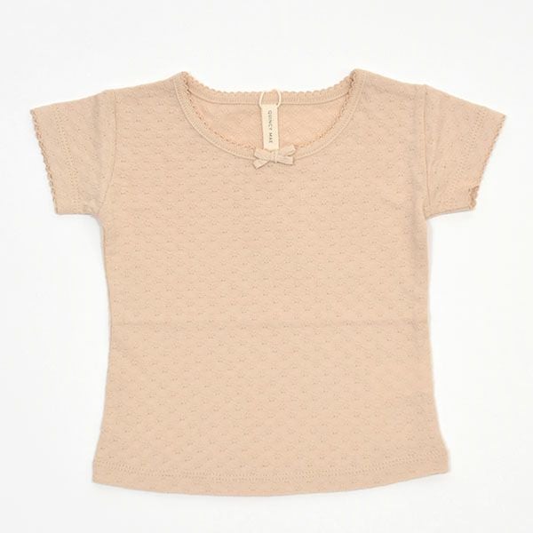 オーガニックコットン ベビーポインテルTシャツ（半袖）