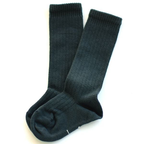 【SALE／30%OFF】 オーガニックコットン ベビー リブハイソックス