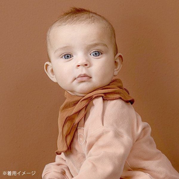 オーガニックコットン ベビー シンプルビブ