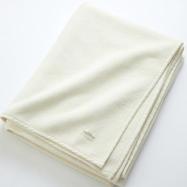オーガニックコットン 綿毛布 ナチュラル 140×200