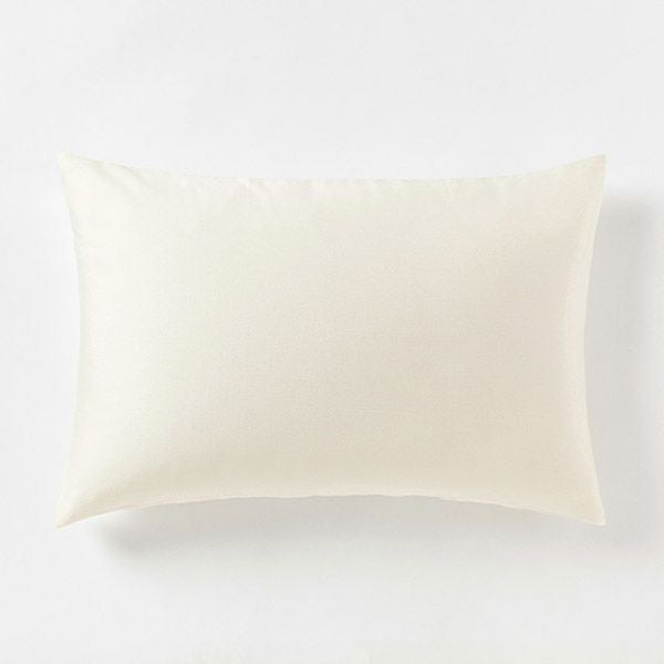 オーガニックコットン サテンピローケース ナチュラル45×85