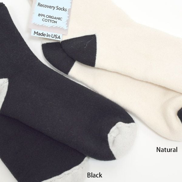 オーガニックコットン リカバリー クルーソックス