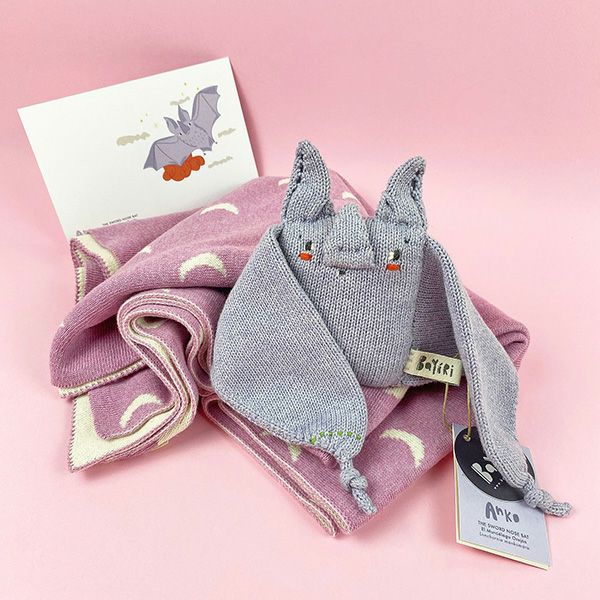 【SALE／30%OFF】 オーガニックコットン あみぐるみ ANKO-TheSwordNoseBat