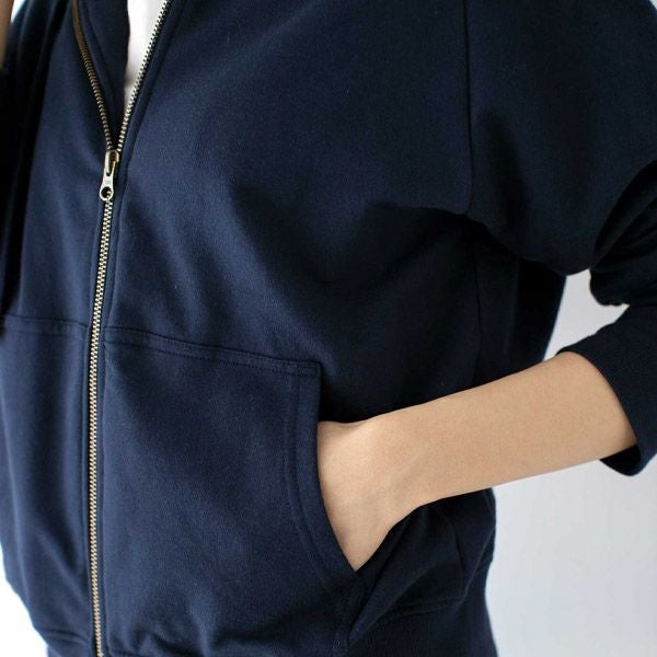 オーガニックコットン ミニ裏毛パーカー