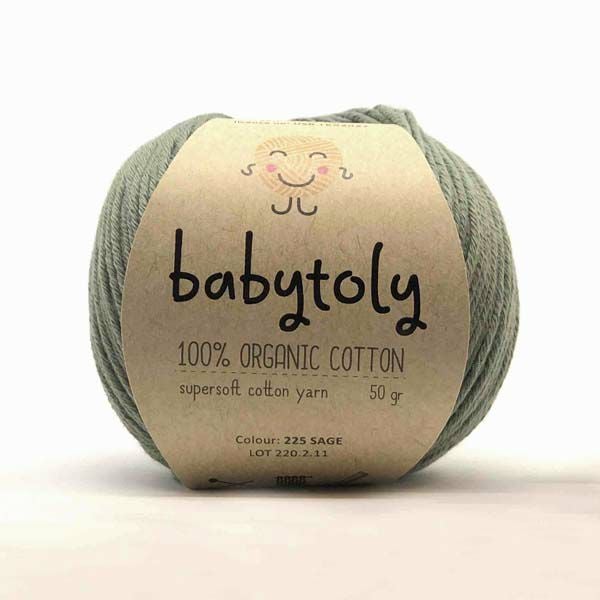 オーガニックコットン Supersoft Cotton yarn 50g Sage