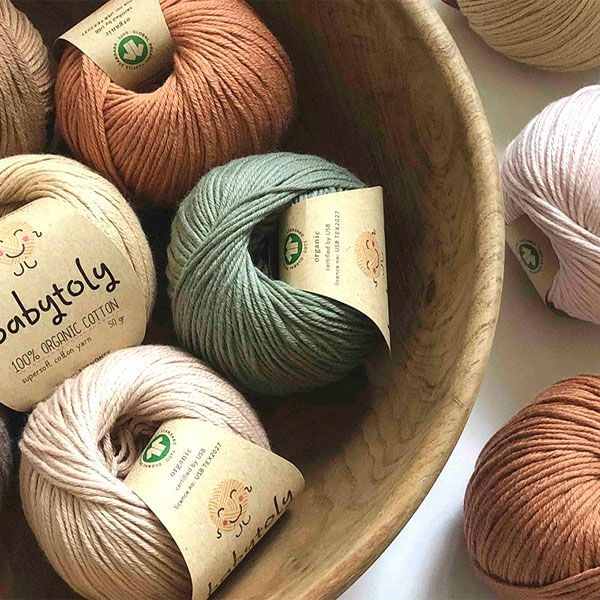 オーガニックコットン Supersoft Cotton yarn 50g Sage