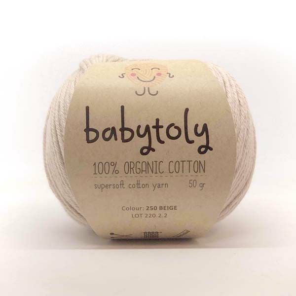 オーガニックコットン Supersoft Cotton yarn 50g Beige