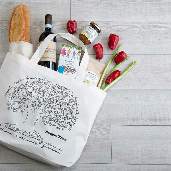 オーガニックコットン プリントマイバッグ