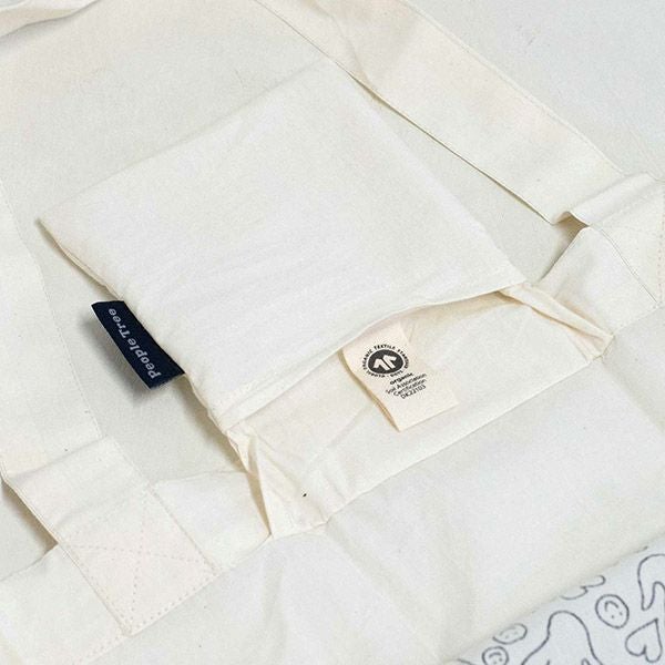 オーガニックコットン プリントマイバッグ