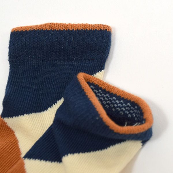 オーガニックコットン キッズソックスN.7