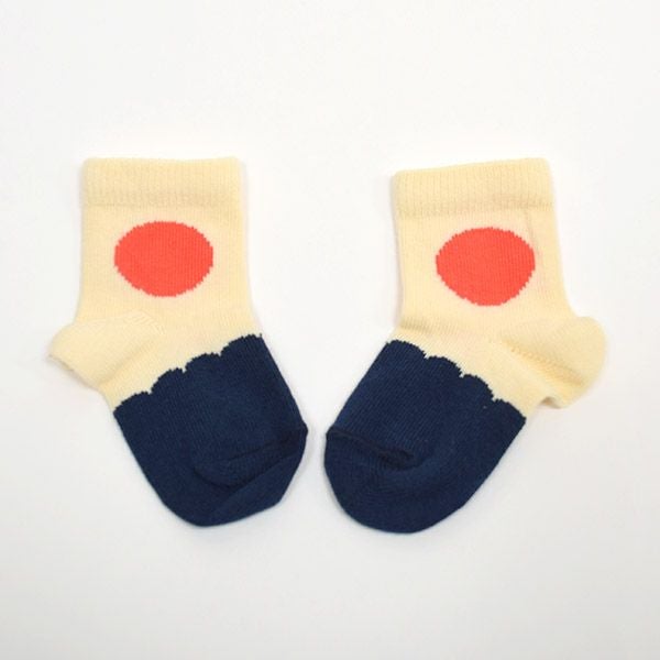 オーガニックコットン ベビーソックスN.6