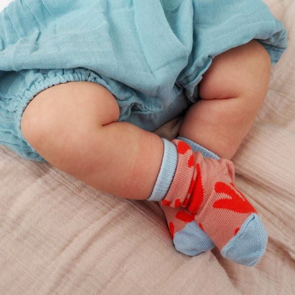 オーガニックコットン ベビーソックスN.16