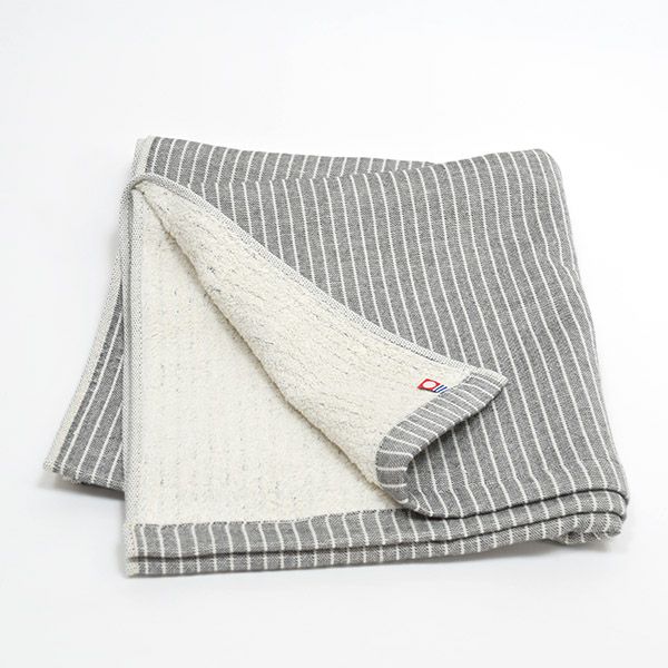 オーガニックコットン トラッド ストライプバスタオル