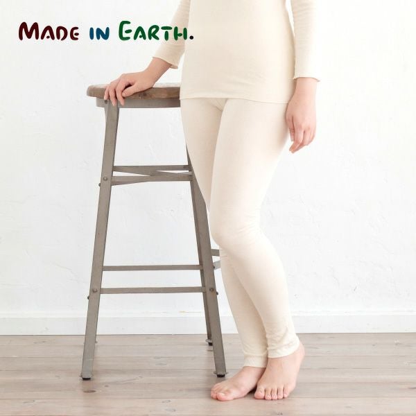 オーガニックコットン ソフト接結レギンス