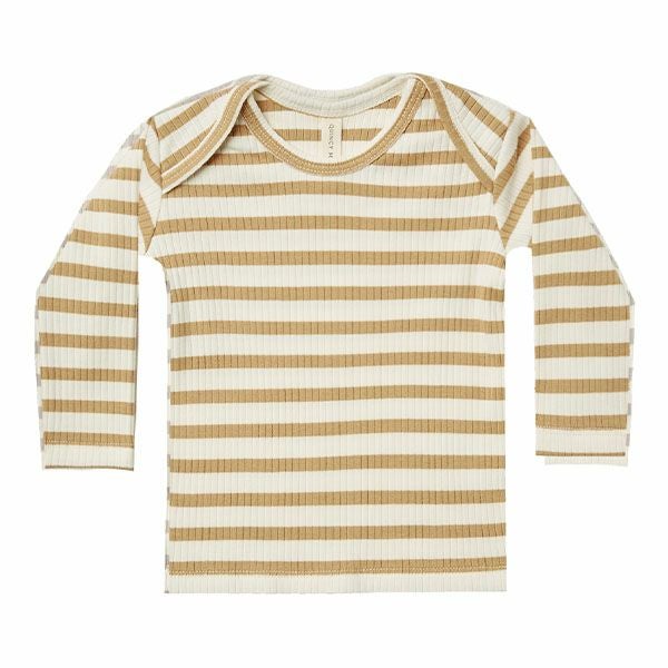 オーガニックコットン ベビーリブTシャツ（長袖）