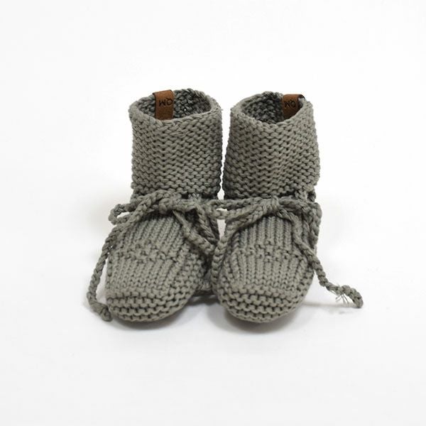 【SALE／20%OFF】オーガニックコットン ベビーニットブーティ
