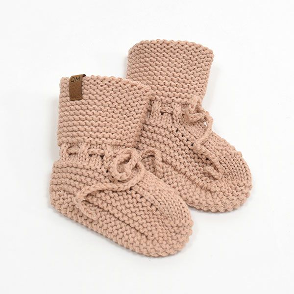 【SALE／20%OFF】オーガニックコットン ベビーニットブーティ