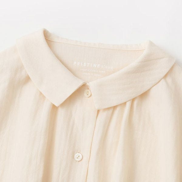 オーガニックコットン ヘリンボンパジャマ ナチュラル M