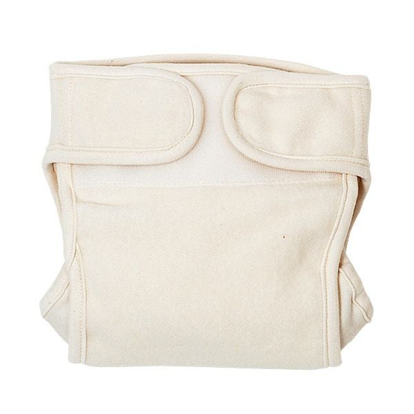 オーガニックコットン おむつカバー 外ベルト式 きなり 60