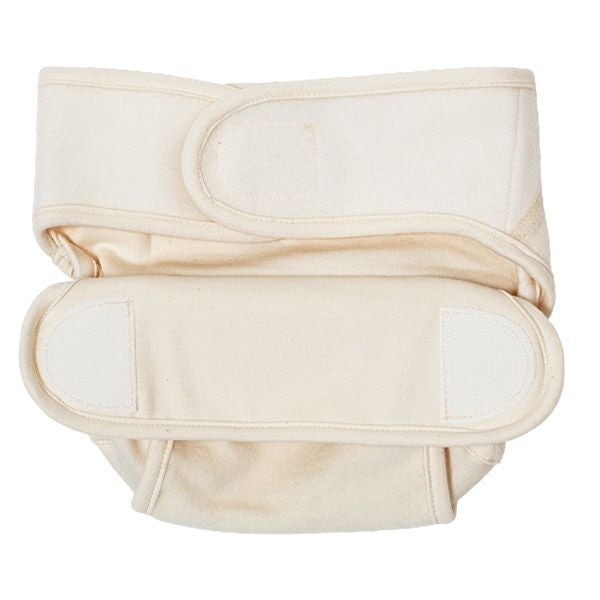 オーガニックコットン おむつカバー 内ベルト式 きなり 80