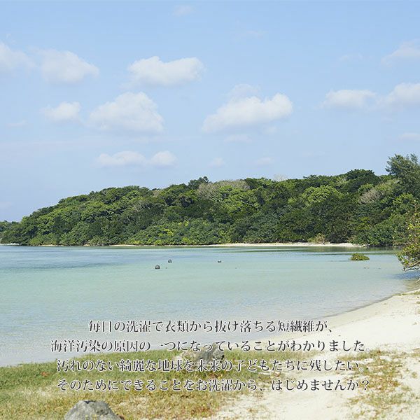 オーガニックコットン 海にやさしい 洗濯ネットランジェリー用